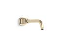10-5/8 in. Shower Arm and Flange in Vibrant French Gold