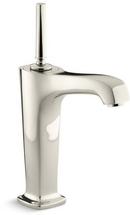 KOHLER Vibrant&reg; Polished Nickel Single Handle Bathroom Sink Faucet 
