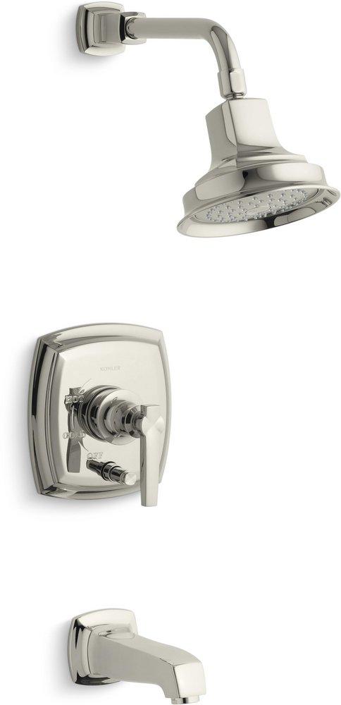 KOHLER Vibrant&reg; Polished Nickel Single Handle Single Function Bathtub & Shower Faucet (Trim Only) 