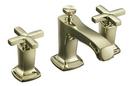 Two Handle Widespread Bathroom Sink Faucet in Vibrant French Gold