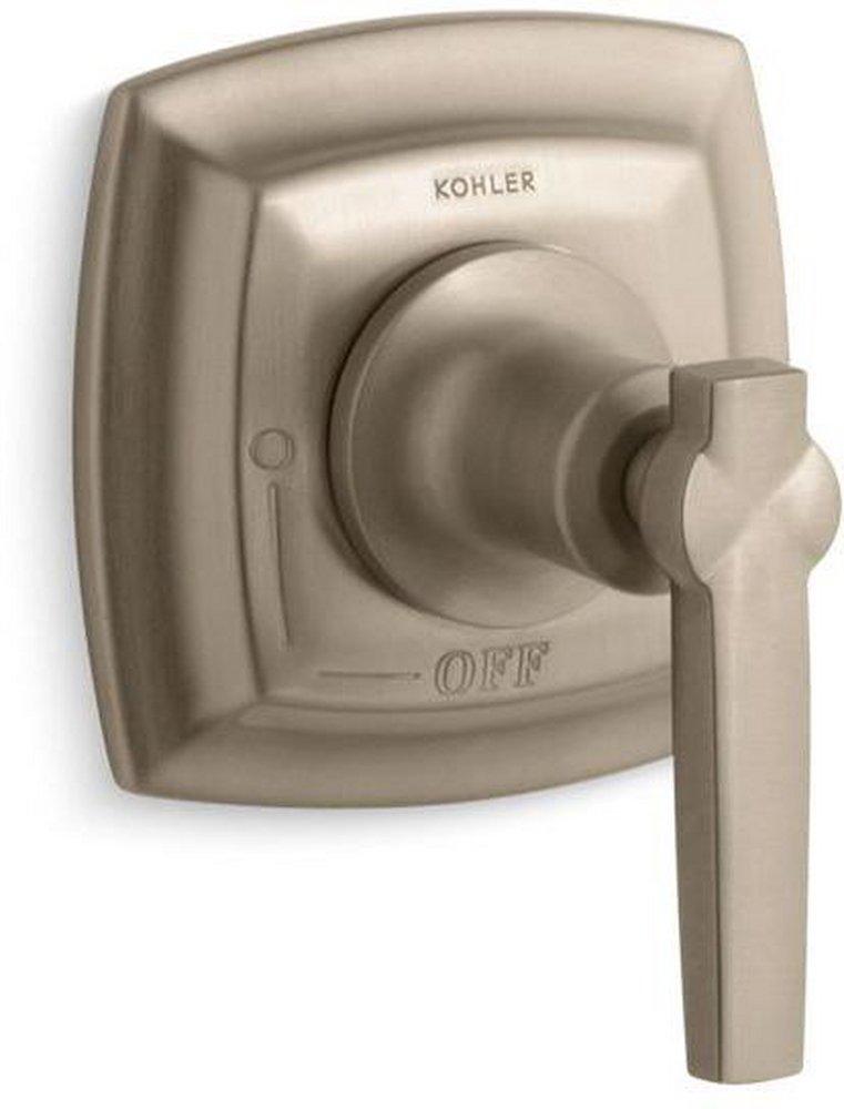 KOHLER Vibrant&reg; Brushed Bronze Volume Control Valve Trim with Single Lever Handle 