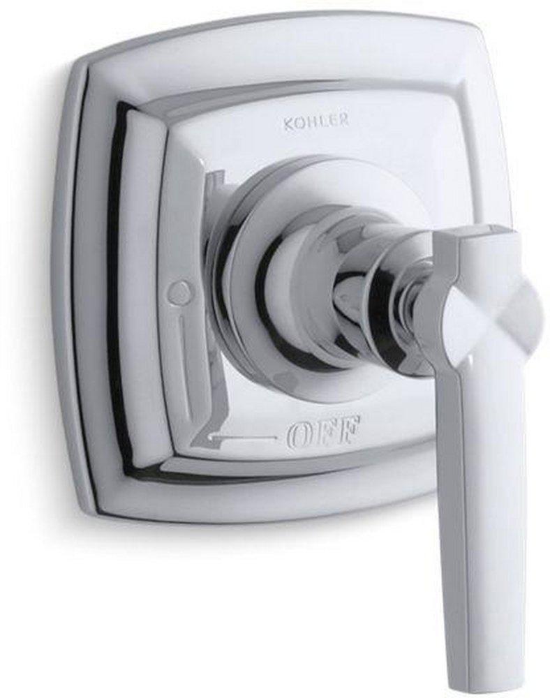 KOHLER Polished Chrome Volume Control Valve Trim with Single Lever Handle 