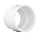 White PVC DWV Male Adapter 