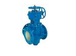 2 in. Cast Carbon Steel 150 psi Flanged Hand Wheel Plug Valve