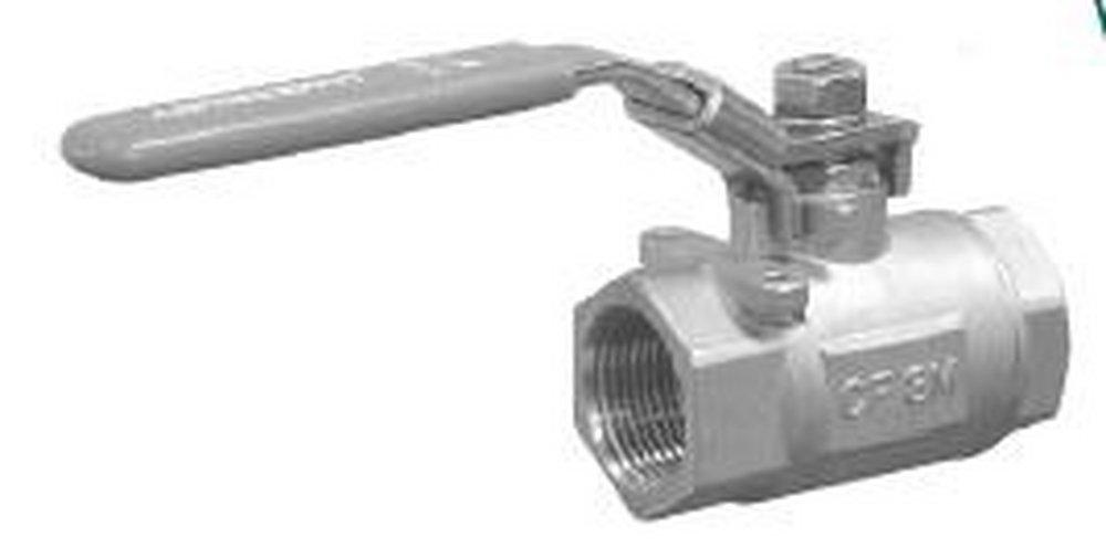 Jamesbury Stainless Steel Standard Port NPT 2000# Ball Valve 