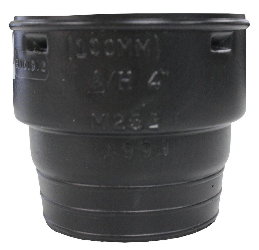 ADS&reg; Black Socket Fusion x FPT Brass PP-RCT Adapter in Grey 