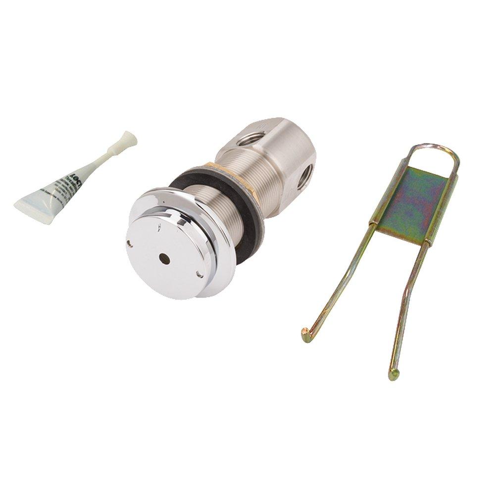 Haws® Chrome Plated Push Button Flange Assembly 