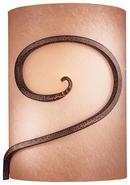Minka Lavery Golden Bronze 100 W 1-Light Medium Wall Sconce 