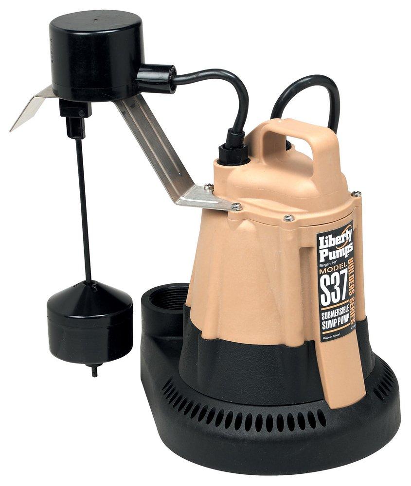 Liberty Pumps 1-1/2 in. 115V 10 ft. Cast Iron Sump Pump 