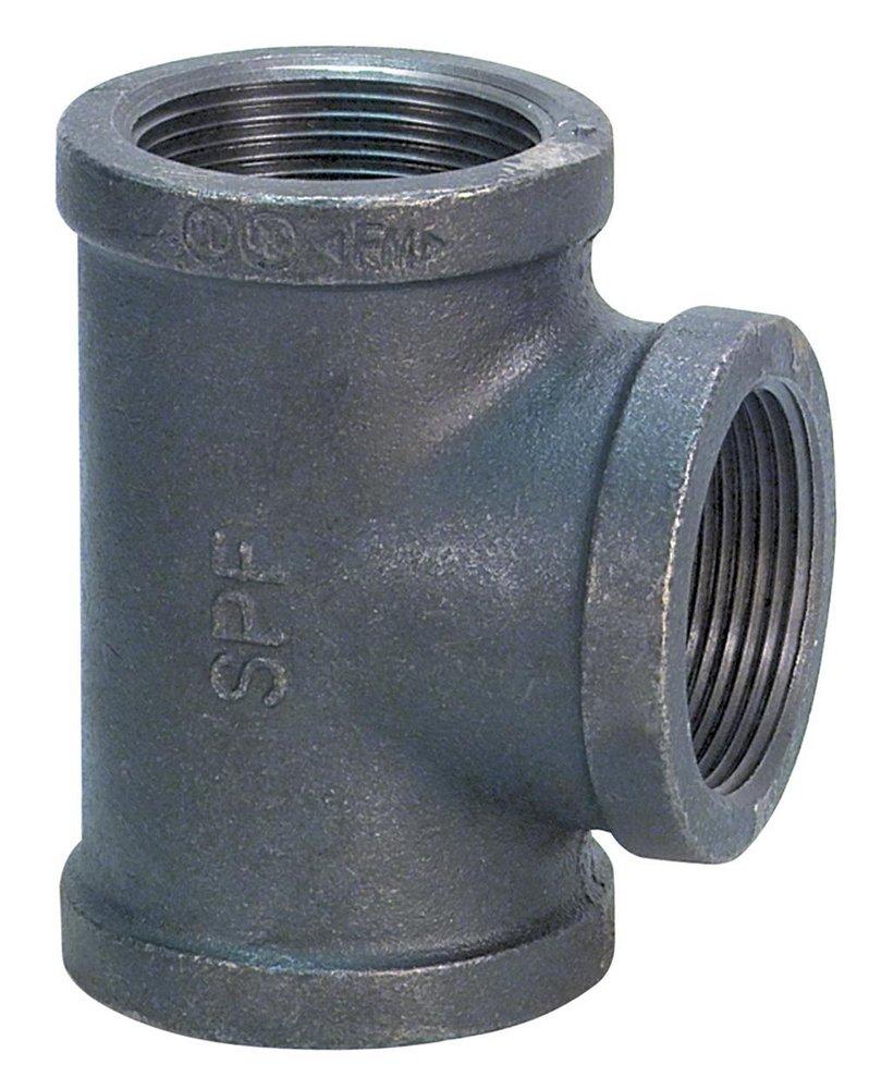 NPT Global Black Ductile Iron Tee 