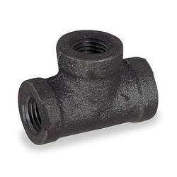 1 in. NPT Black Ductile Iron Tee