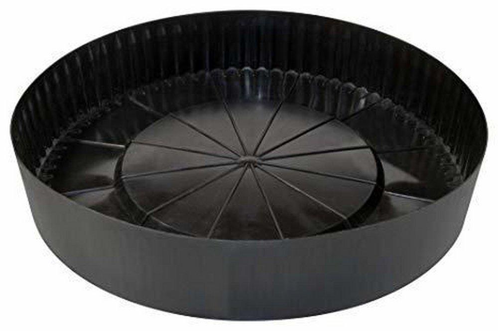 Niagara Plastics Black MPT LDPE End Cap in Black 