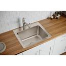 Elkay Lustrous Satin 25 x 22 in. Stainless Steel Single Bowl Drop-in Kitchen Sink in Lustrous Satin 