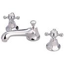Kingston Brass Polished Chrome Two Handle Widespread Bathroom Sink Faucet 