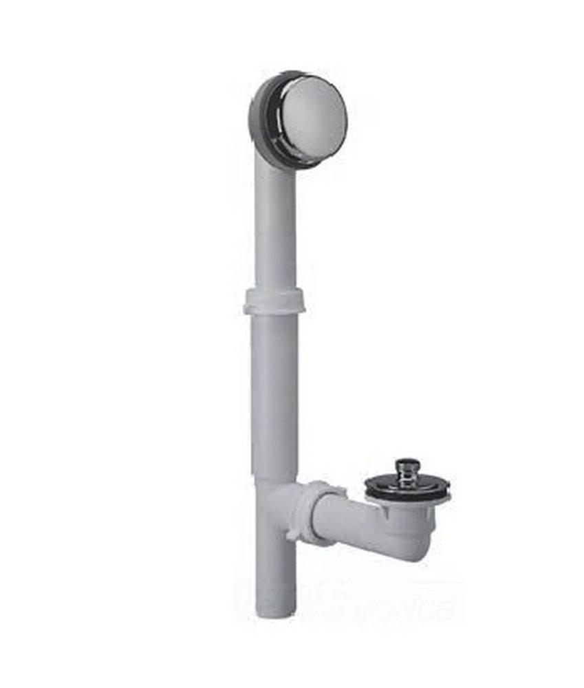 Watco Chrome Plated 16 in. Plastic Lift & Turn Drain 