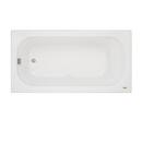 66 x 34 in. Soaker Drop-In Bathtub with End Drain in White