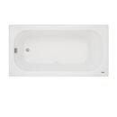 JACUZZI&reg; White 66 x 34 in. Soaker Drop-In Bathtub with End Drain 