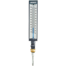 H.O. Trerice Blue 1-1/4 x 3-1/2 in. UNEF Aluminum Thermometer 
