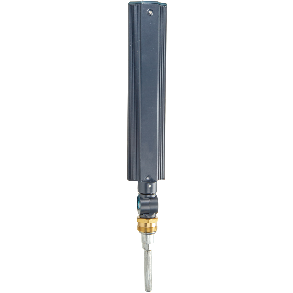 H.O. Trerice Blue 1-1/4 x 3-1/2 in. UNEF Aluminum Thermometer 