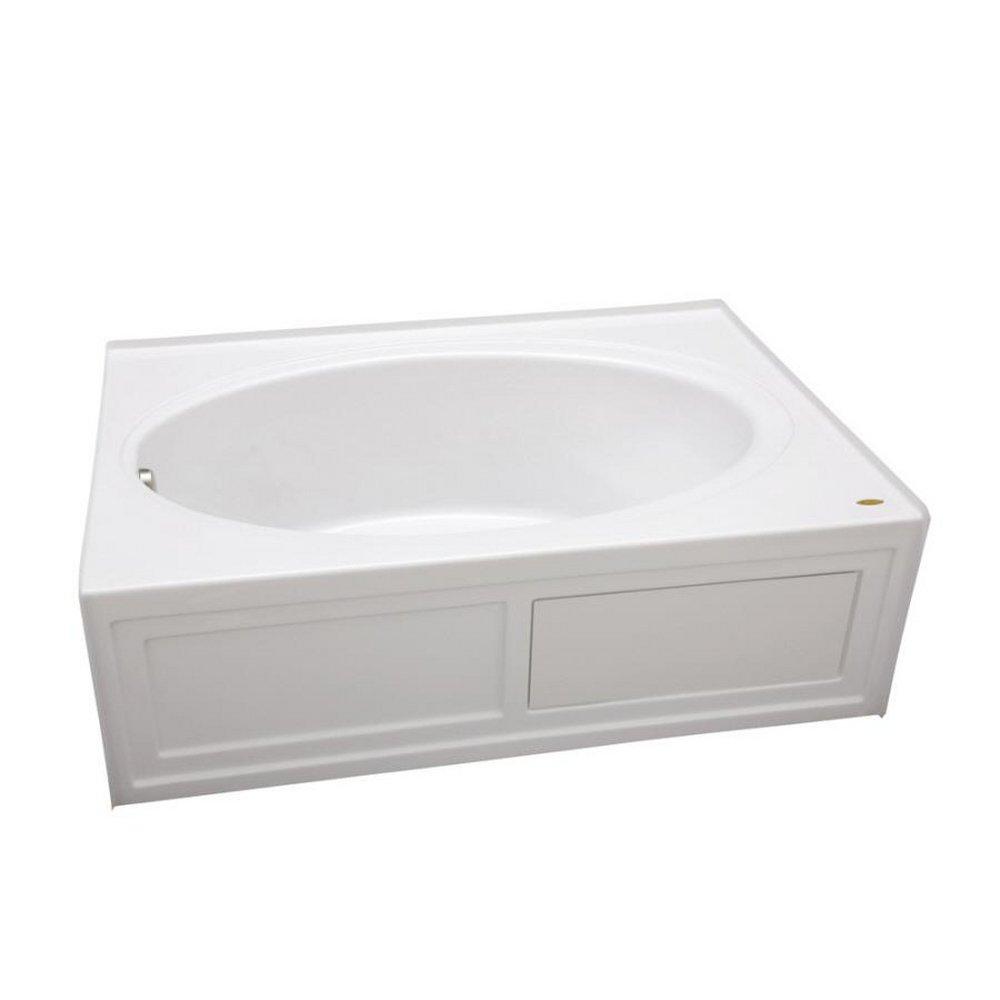JACUZZI&reg; White 66 x 20 in. Optional Tub Skirt 