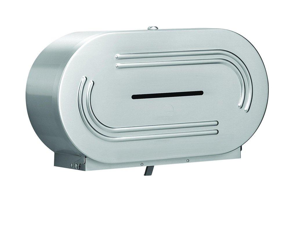 Bradley Corporation Satin Stainless Steel Toilet Tissue Dispenser 