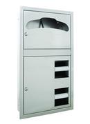 Bradley Corporation Satin Recessed Mount COMBI UNIT SSST 