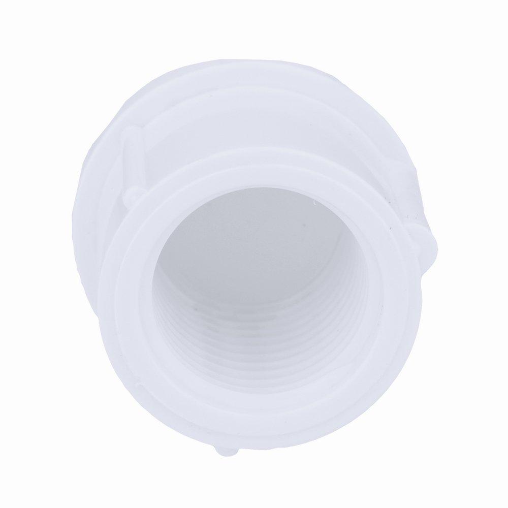 White PVC Schedule 40 FPT Cap 