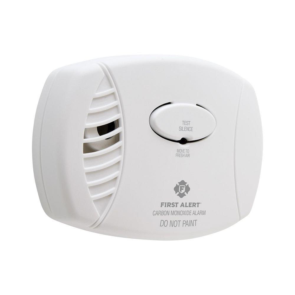 BRK Electronics White Battery Operated 