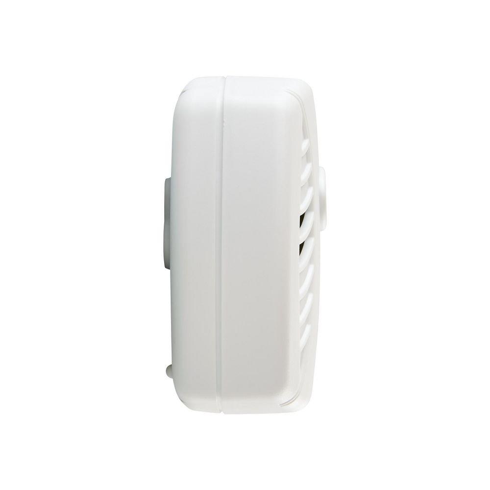 BRK Electronics White Battery Operated 