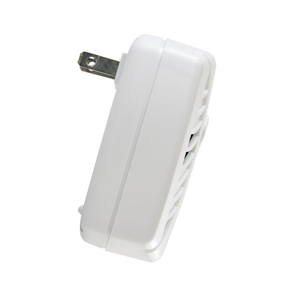 BRK Electronics White Plug-In Carbon Monoxide Alarm with Battery Backup 