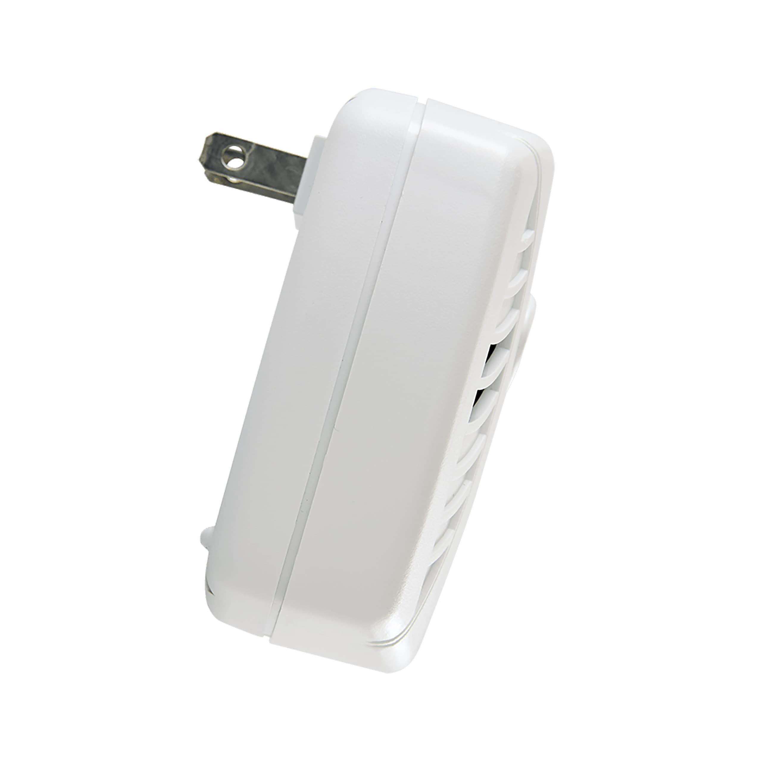 BRK Electronics White BCO605B Plug-In Carbon Monoxide Alarm with Battery Backup 