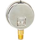 H.O. Trerice Stainless Steel 2-1/2 x 1/4 in. 0-100 psi Brass Utility Liquid Filled Pressure Gauge 