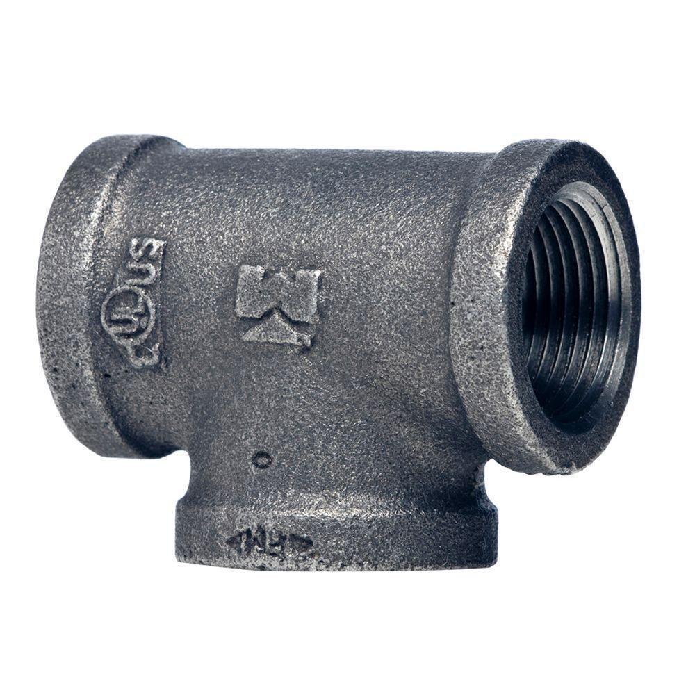 NPT 300# Black Malleable Iron Tee 
