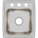 Elkay Lustrous Satin 15 x 17-1/2 in. Drop-in Stainless Steel Bar Sink 