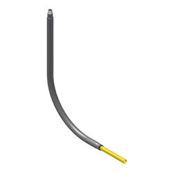 1-1/2 in. MPT x Plain End Plastic Riser