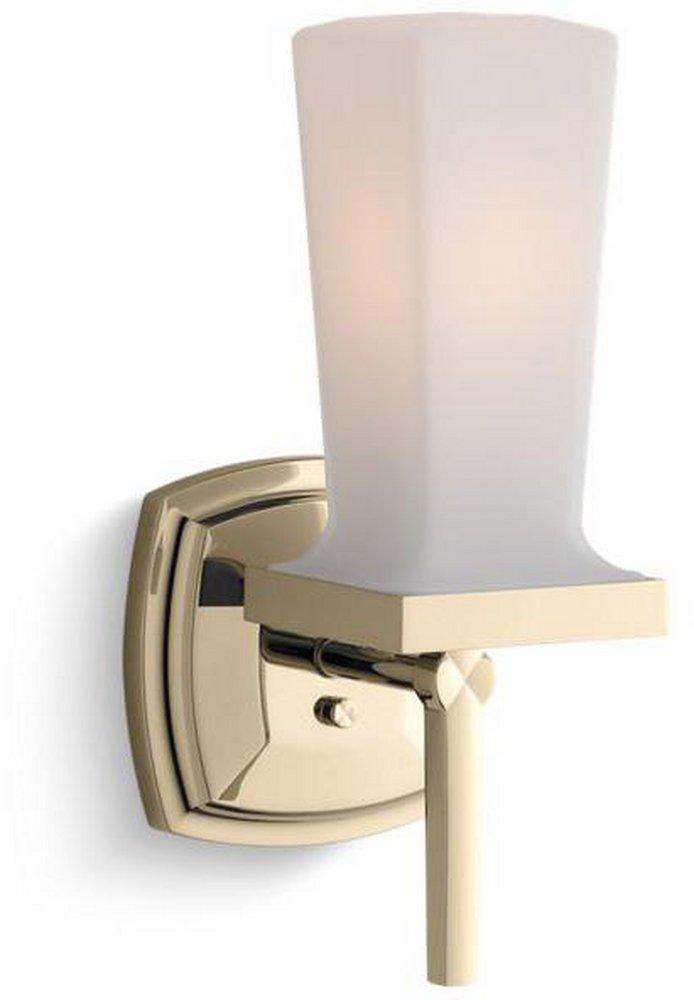 KOHLER Vibrant&reg; French Gold 1-Light Vanity Fixture 