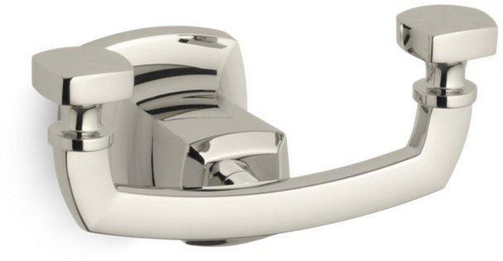 KOHLER Vibrant&reg; Polished Nickel 2 Robe Hook 