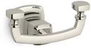 KOHLER Vibrant&reg; Polished Nickel 2 Robe Hook 