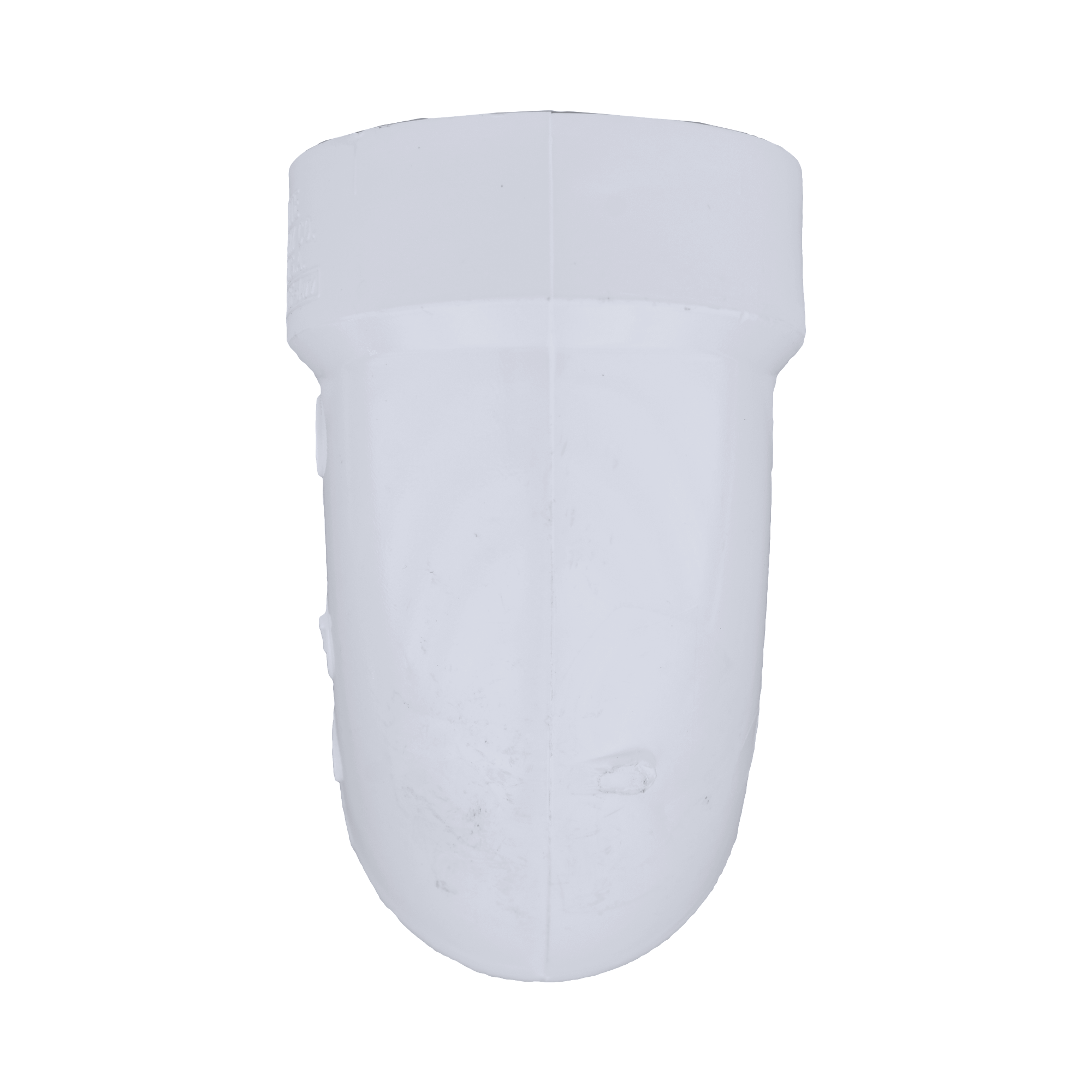 White Spigot x Hub 90 Degree PVC DWV Street Elbow 