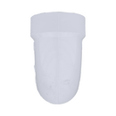 White Spigot x Hub 90 Degree PVC DWV Street Elbow 