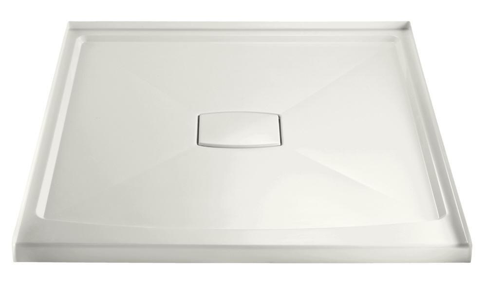 KOHLER White 48 in. Square Shower Base 