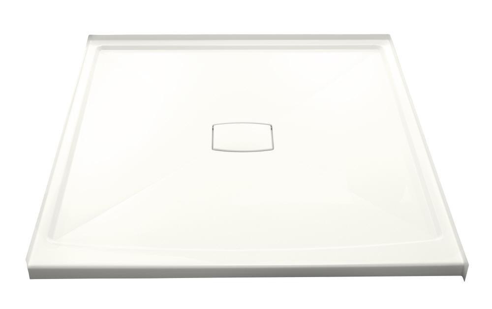 KOHLER White 60 in. Square Shower Base 
