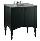24 in. Expandable Furniture Vanity Cabinet in Cinder