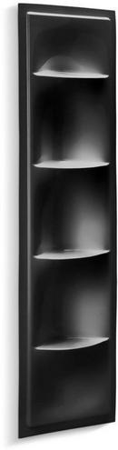 FRP and Acrylic Shower Locker in Black Black™