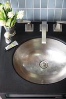 Native Trails Brushed Nickel Undermount Bathroom Sink 