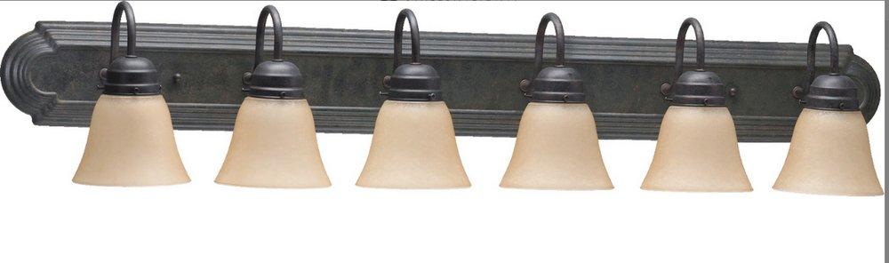 Quorum International Toasted Sienna 100W 6-Light Bath Vanity Light 