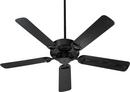 Quorum International Matte Black 52 in. 5-Blade Ceiling Fan 