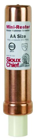 Sioux Chief Copper and Plastic Male CPVC Water Hammer Arrestor