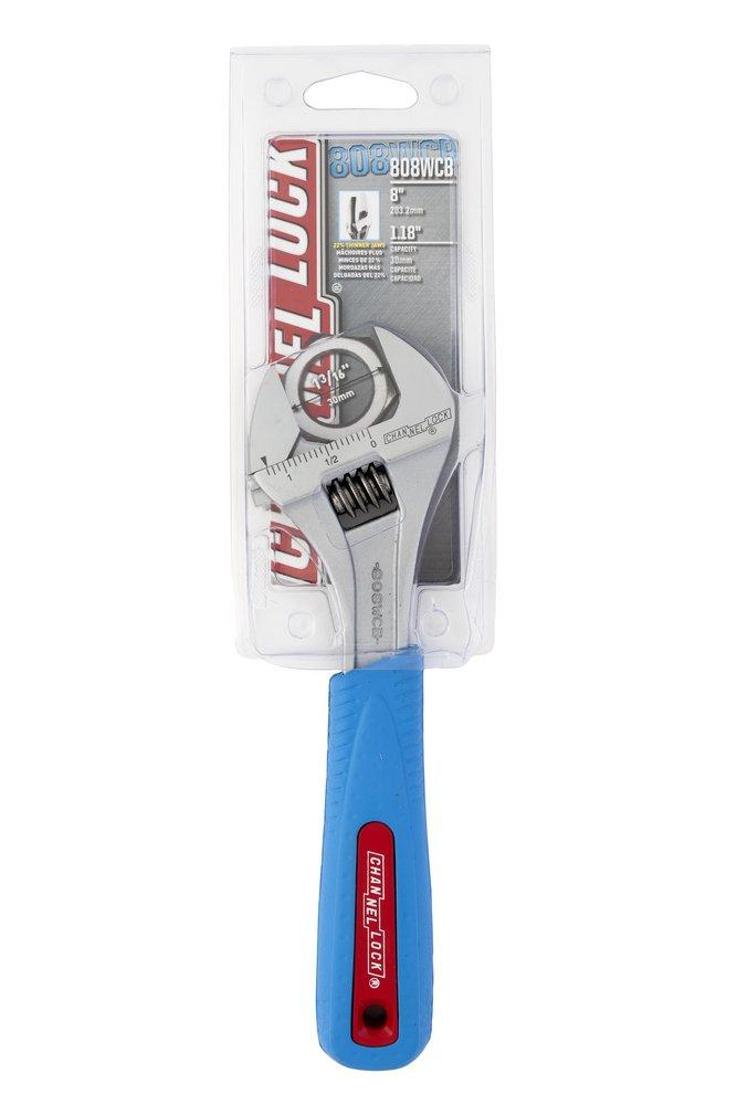CHANNELLOCK&reg; Chrome Adjustable Wrench 