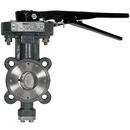 2-1/2 in. Carbon Steel RPTFE Locking Lever Handle Butterfly Valve
